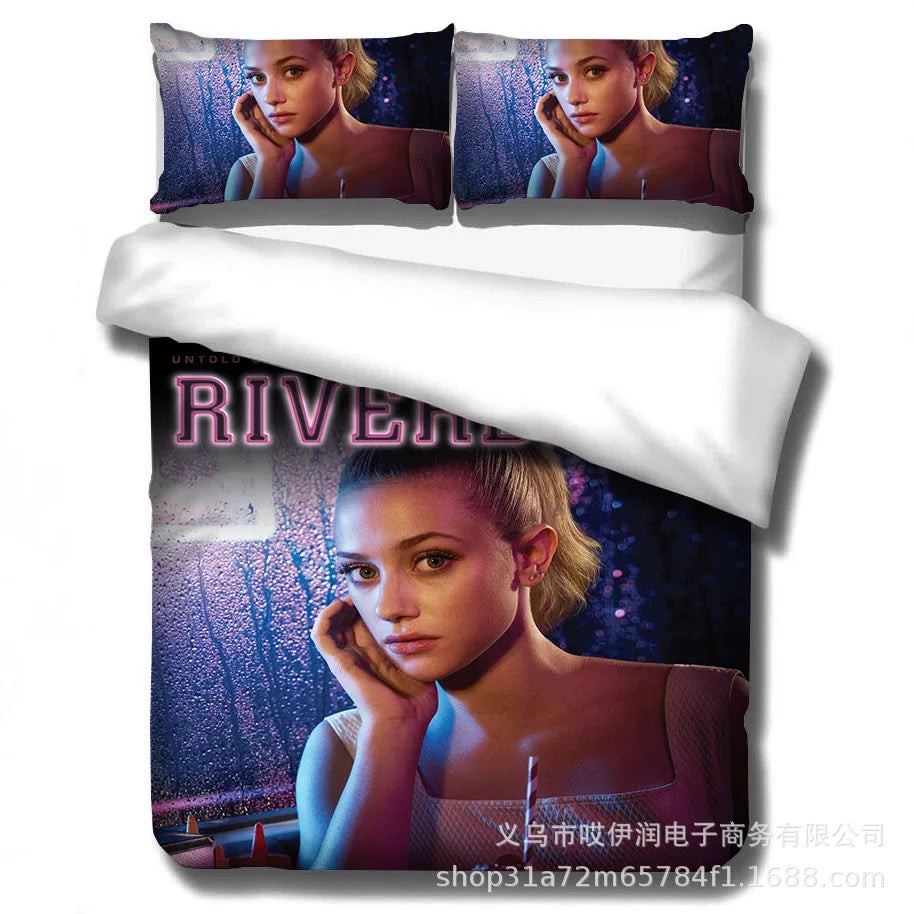 Riverdale South Side Serpents Duvet Cover Quilt Cover Pillowcase Bedding Set Bed Linen Home Bedroom Decor