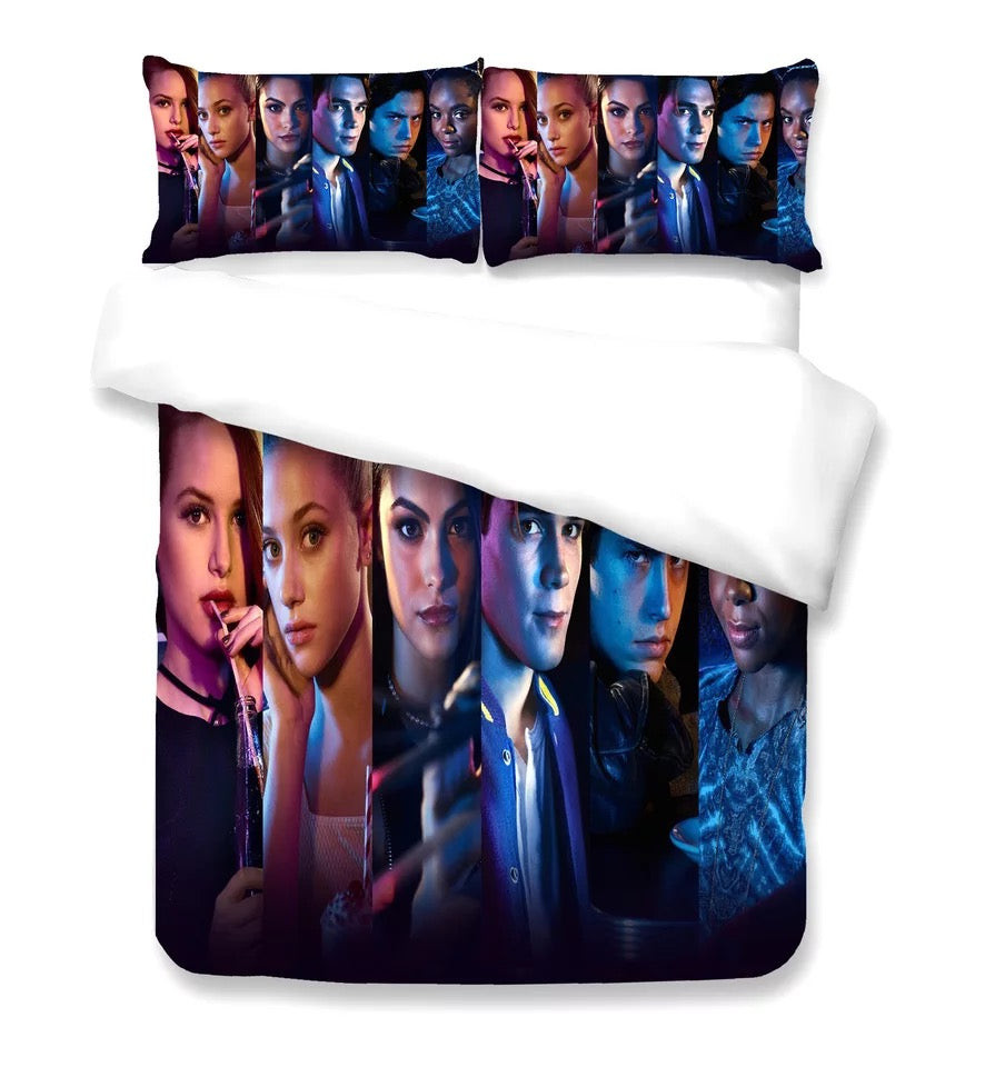 Riverdale South Side Serpents Duvet Cover Quilt Cover Pillowcase Bedding Set Bed Linen Home Bedroom Decor