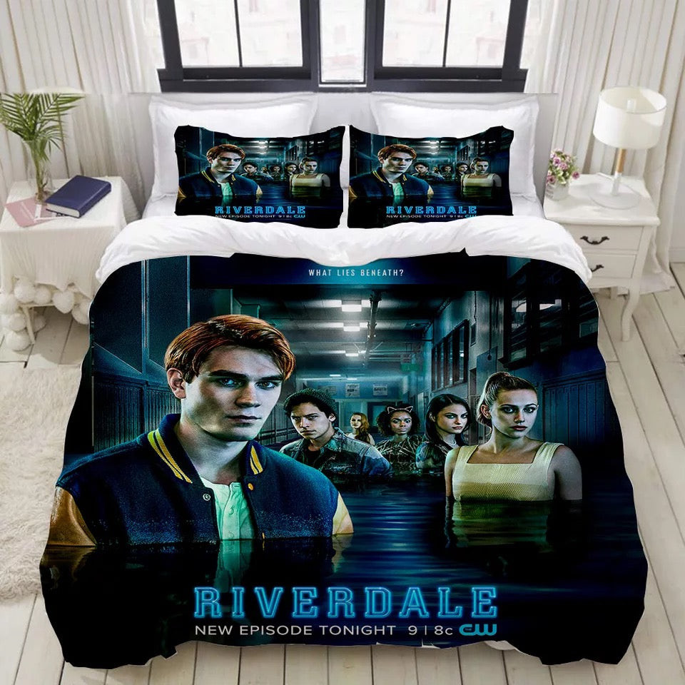 Riverdale South Side Serpents Duvet Cover Quilt Cover Pillowcase Bedding Set Bed Linen Home Bedroom Decor