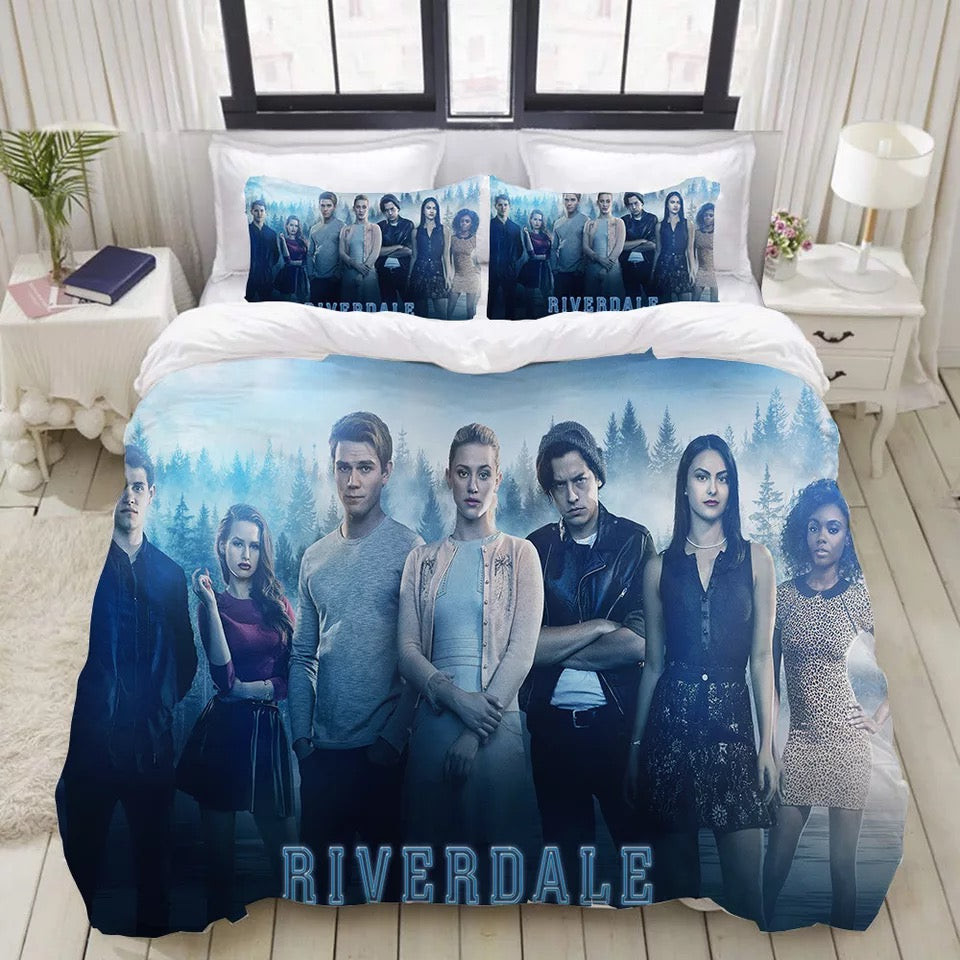 Riverdale South Side Serpents Duvet Cover Quilt Cover Pillowcase Bedding Set Bed Linen Home Bedroom Decor