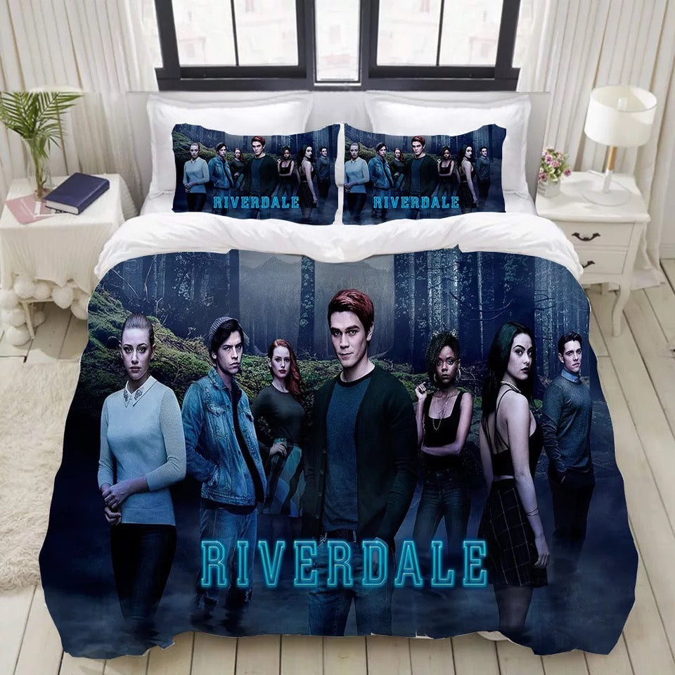 Riverdale South Side Serpents Duvet Cover Quilt Cover Pillowcase Bedding Set Bed Linen Home Bedroom Decor