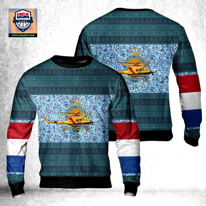 RNLAF Koninklijke Luchtmacht Agusta AB-412SP Grifone SAR Sweater 3D