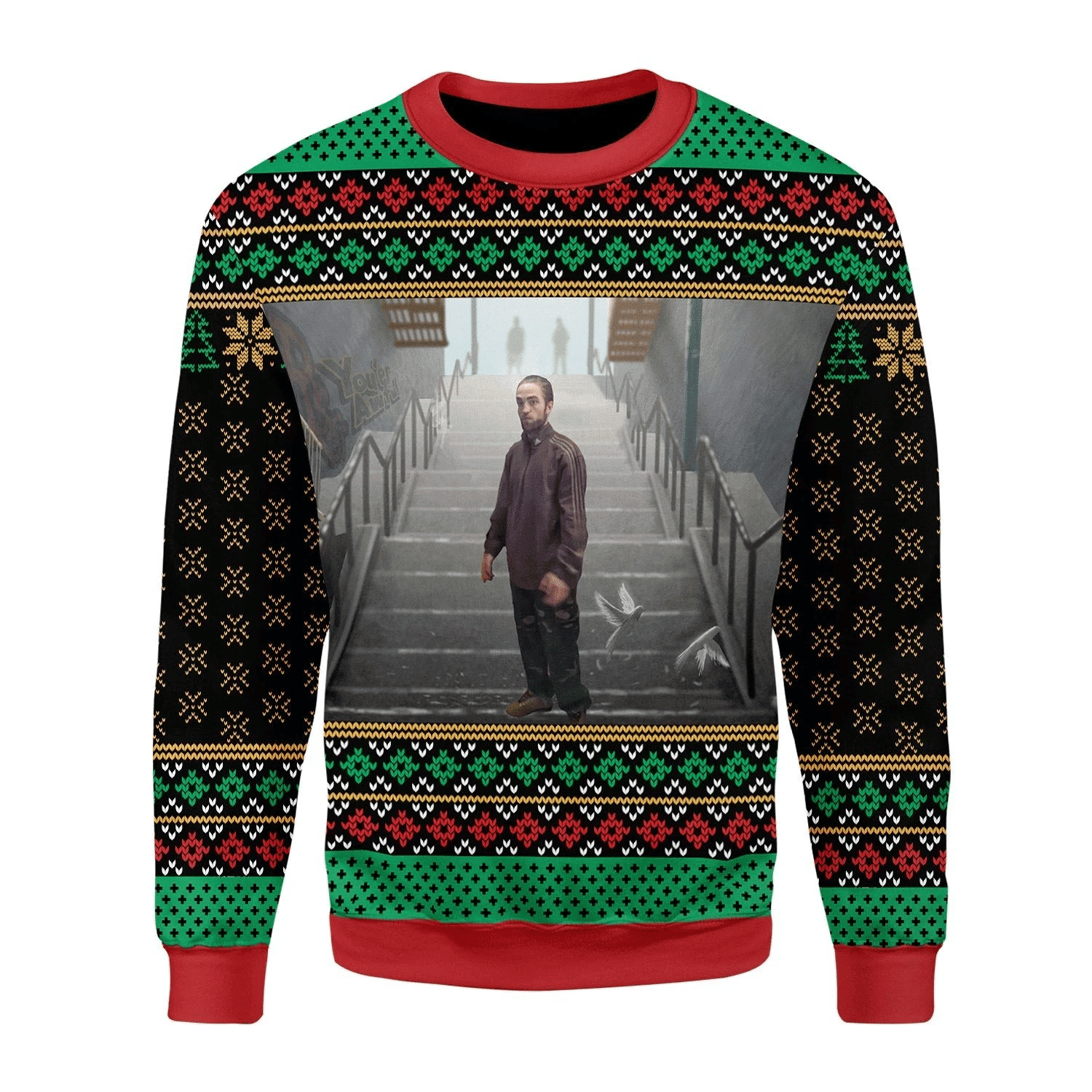 Robert Pattinson Kitchen Ugly Christmas Sweater,