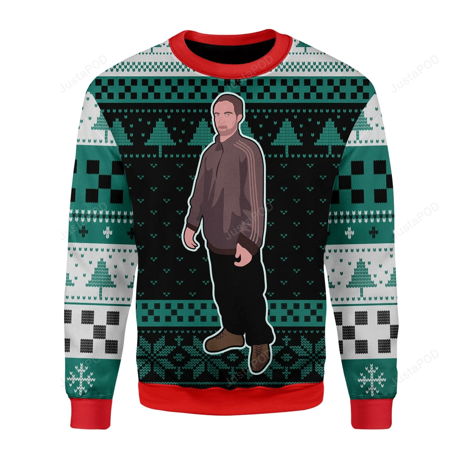 Robert Pattinson Ugly Christmas Sweater
