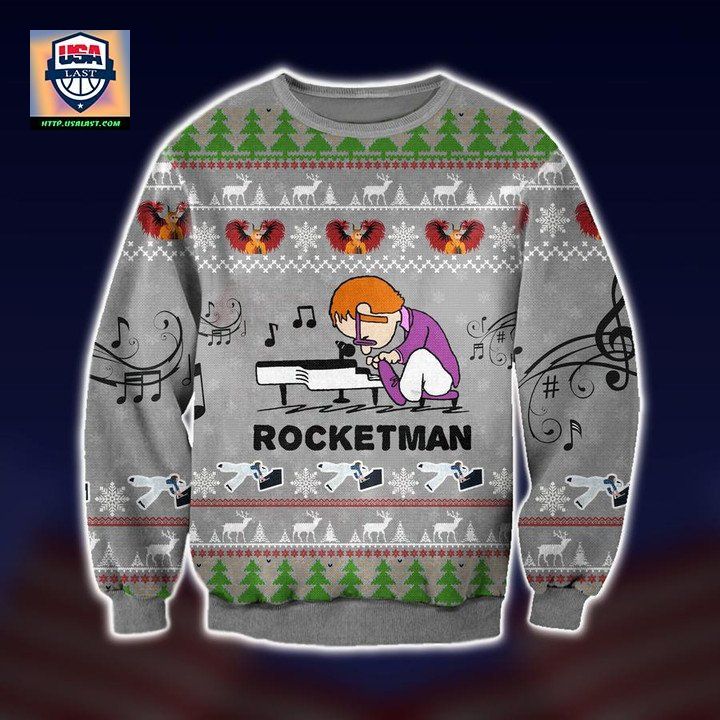 Rocket Man Christmas Sweater