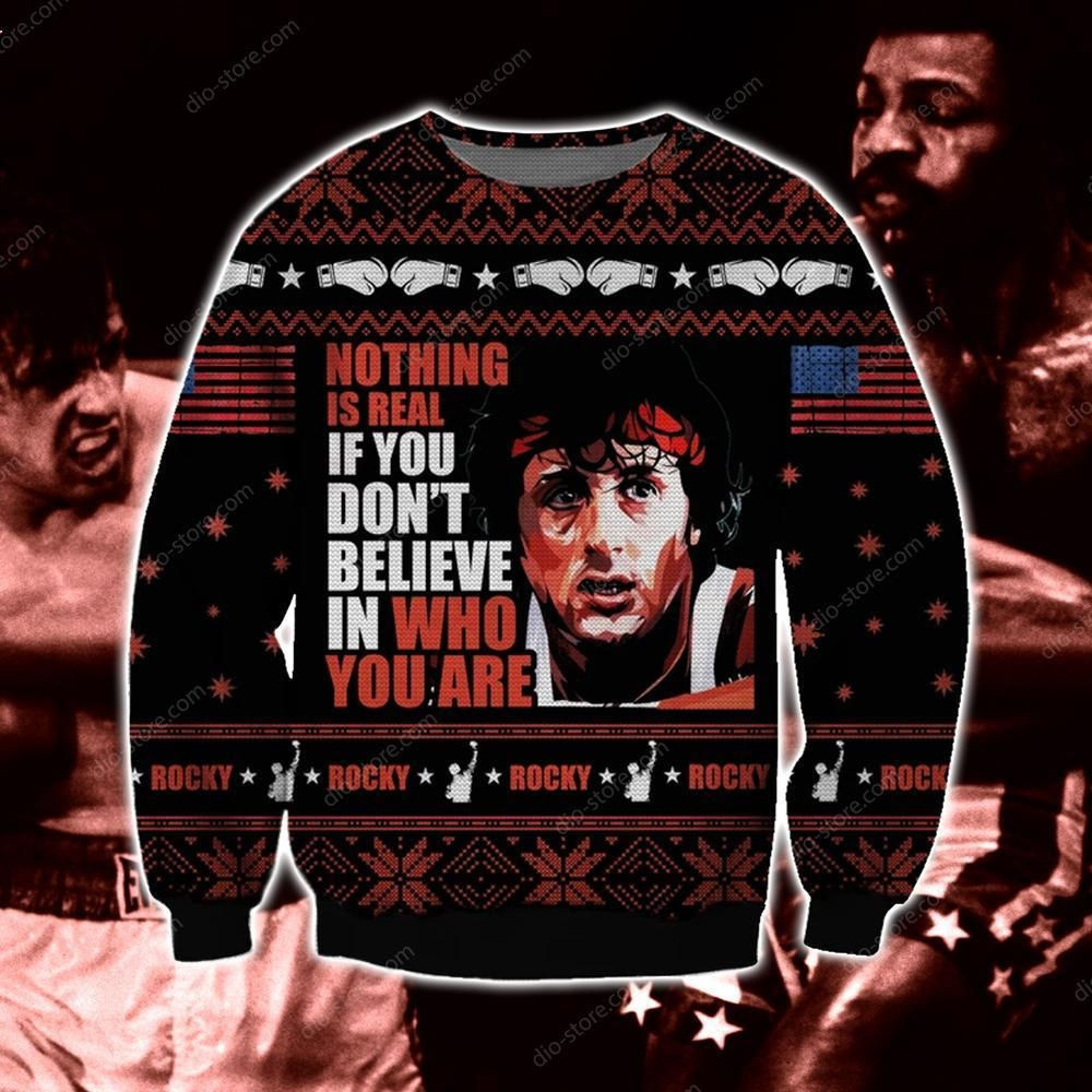 Rocky Ugly Christmas Sweater,