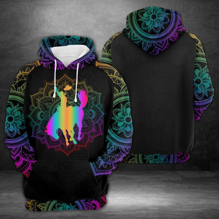 Rodeo 3D All Over Print Hoodie & Zip Hoodie