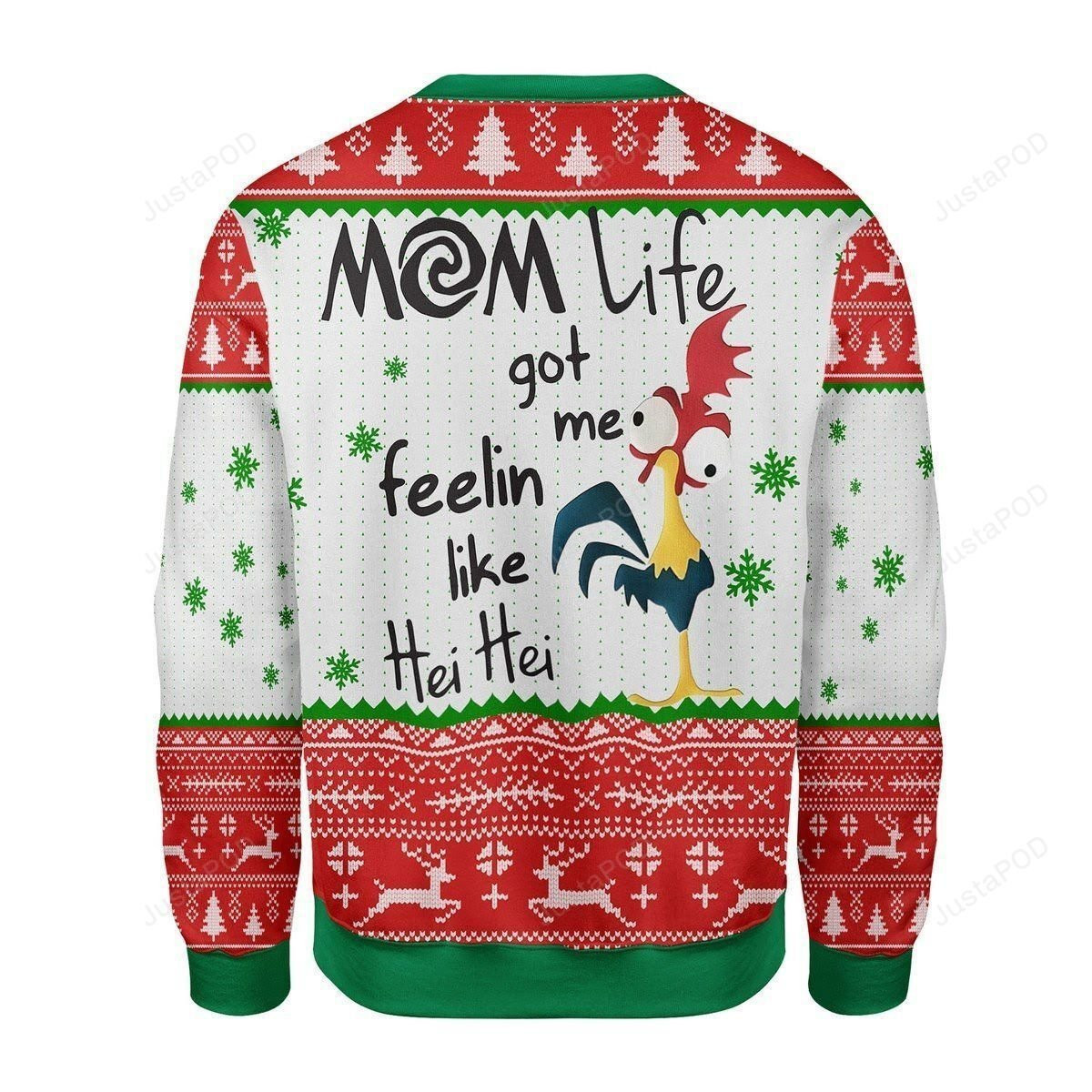 Rooster Ugly Christmas Sweater, Perfect Holiday Gift