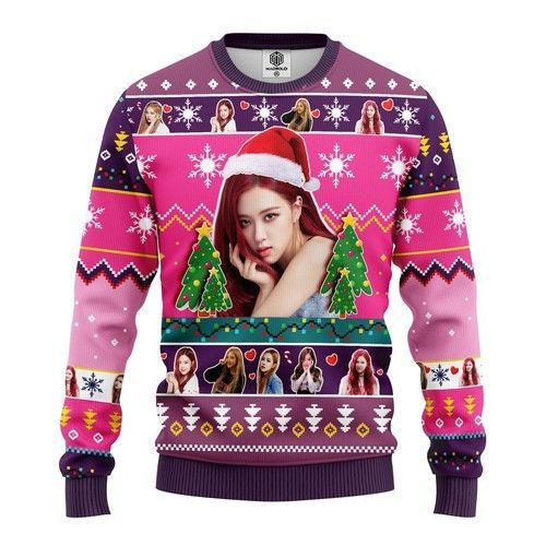 Rose Ugly Christmas Sweater,