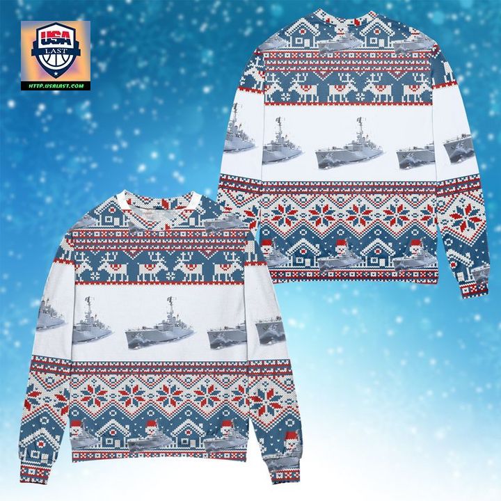 Royal Australian Navy HMAS Yarra DE 45 Sweater 3D