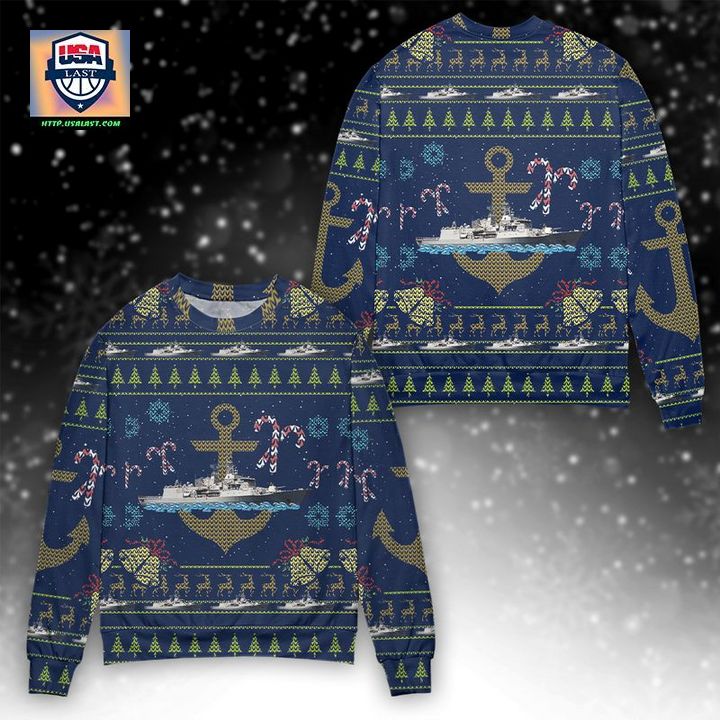 Royal New Zealand Navy HMNZS Te Kaha F77 Sweater 3D