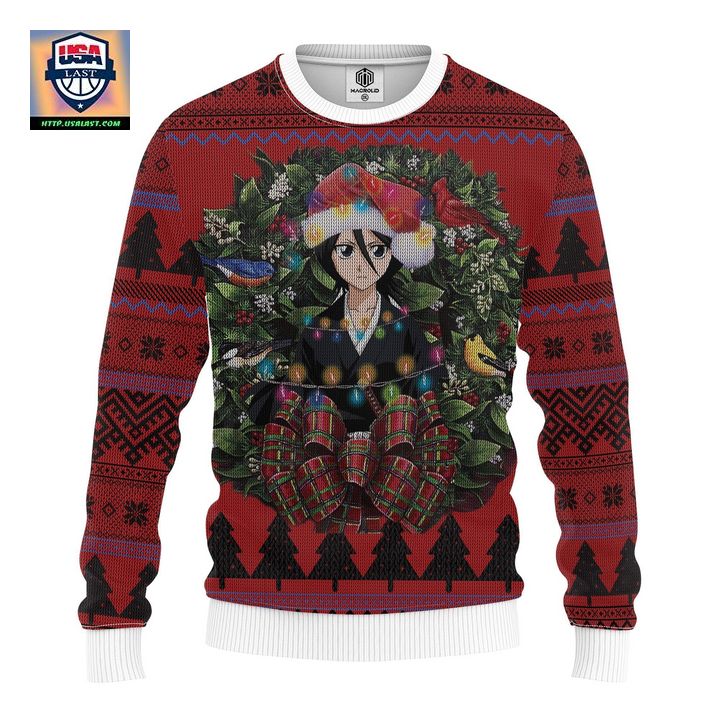 Rukia Kuchiki Ichigo Mc Ugly Christmas Sweater Thanksgiving Gift