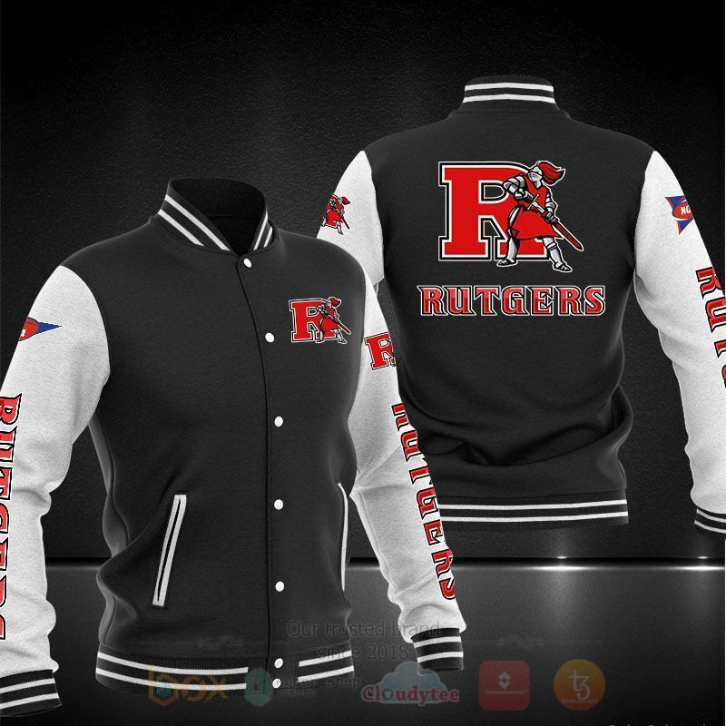 Rutgers Scarlet Knights Varsity Baseball Jacket for Men & Women | NCAA Team Fan Gift