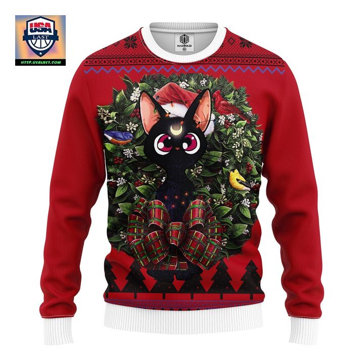 Sailor Cat Noel Mc Ugly Christmas Sweater Thanksgiving Gift