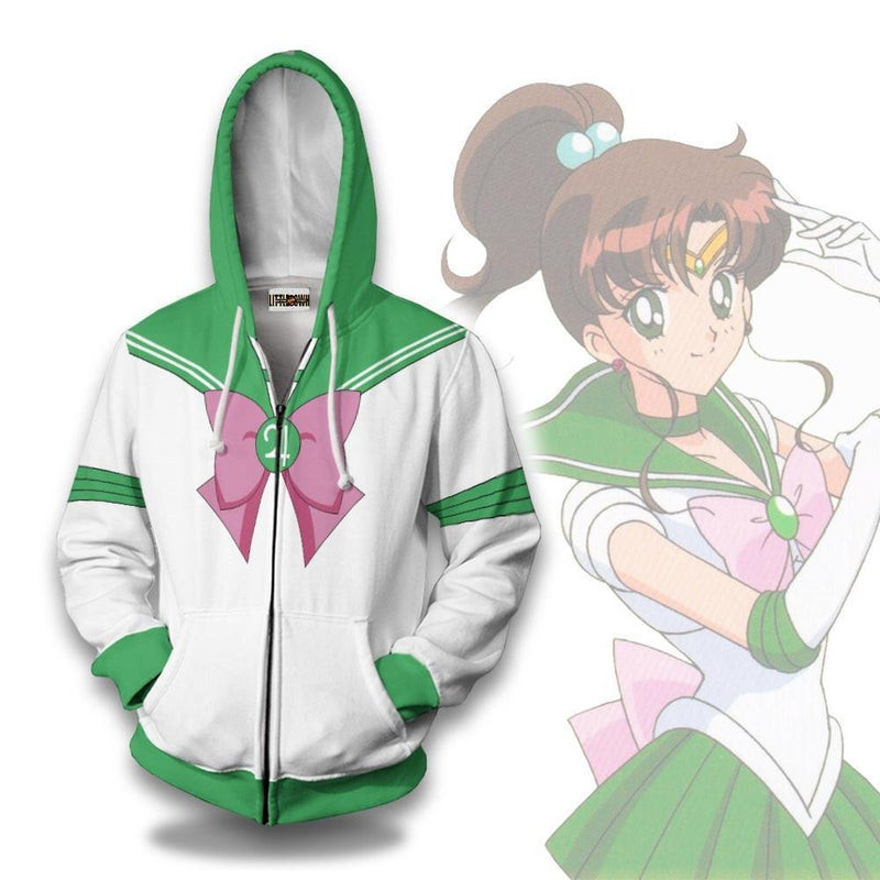 Sailor Jupiter 3D All Over Print Hoodie & Zip Hoodie