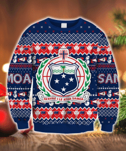 Samoa Ugly Christmas Sweater,