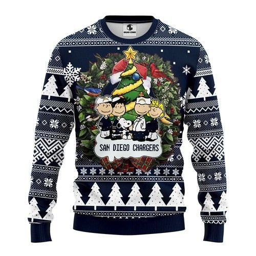 San Diego Chargers Ugly Christmas Sweater,