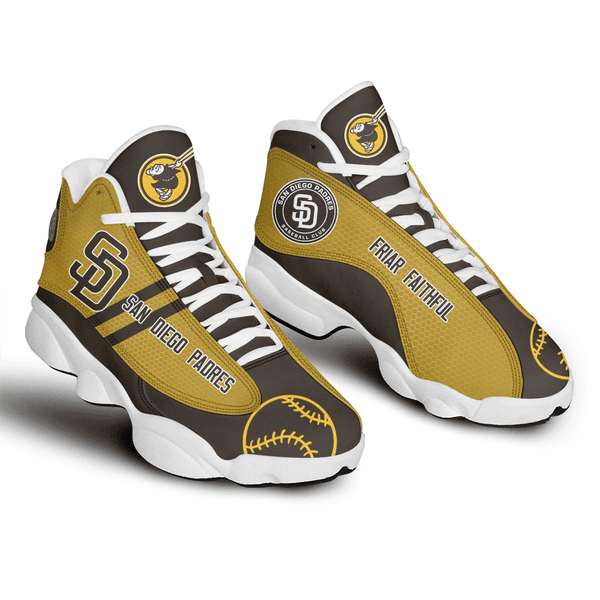 San Diego Padres Mlb Baseball Jd13 Sneaker Shoes