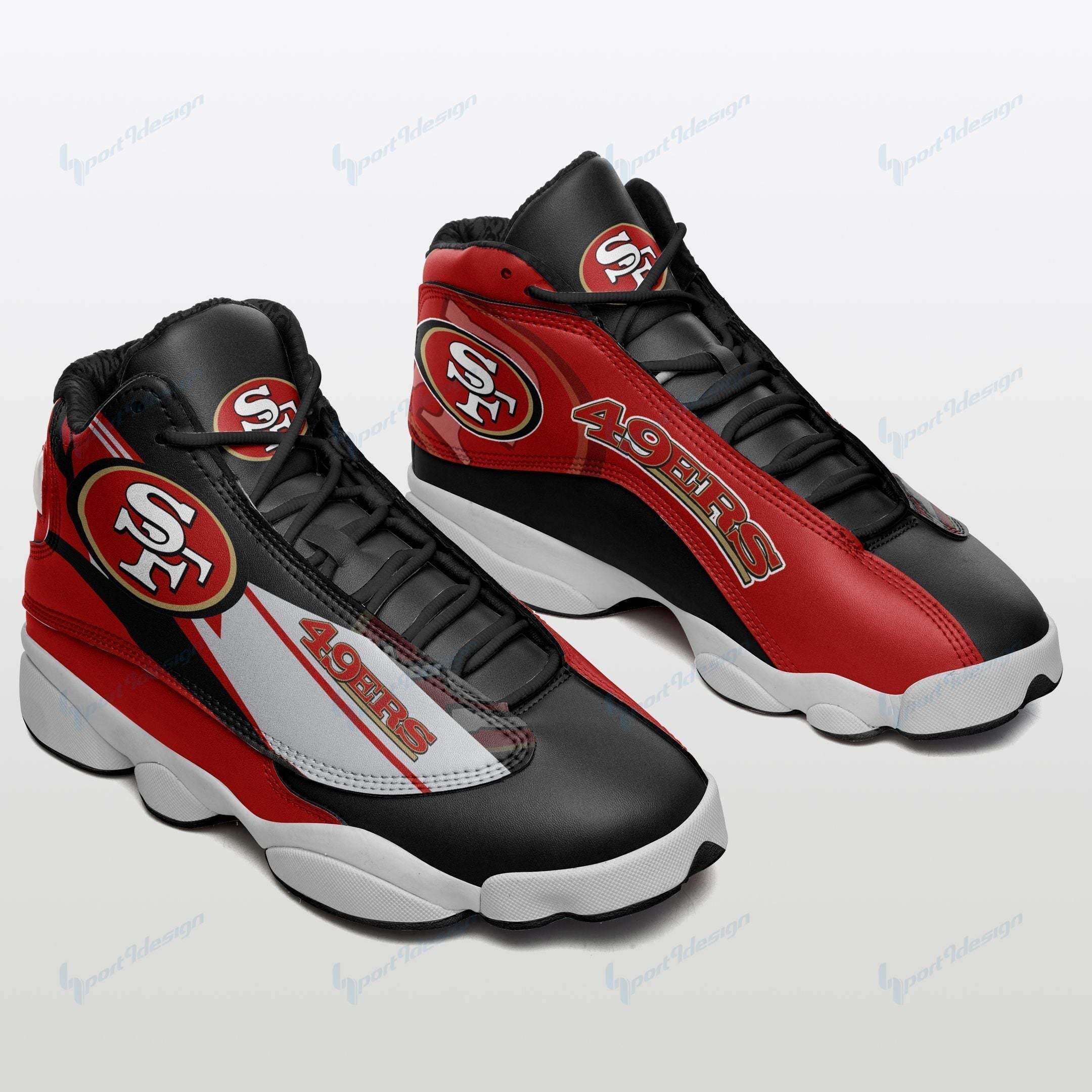 San Francisco 49ers JD13 Sneakers Shoes for Men & Women | Custom Fan Gift