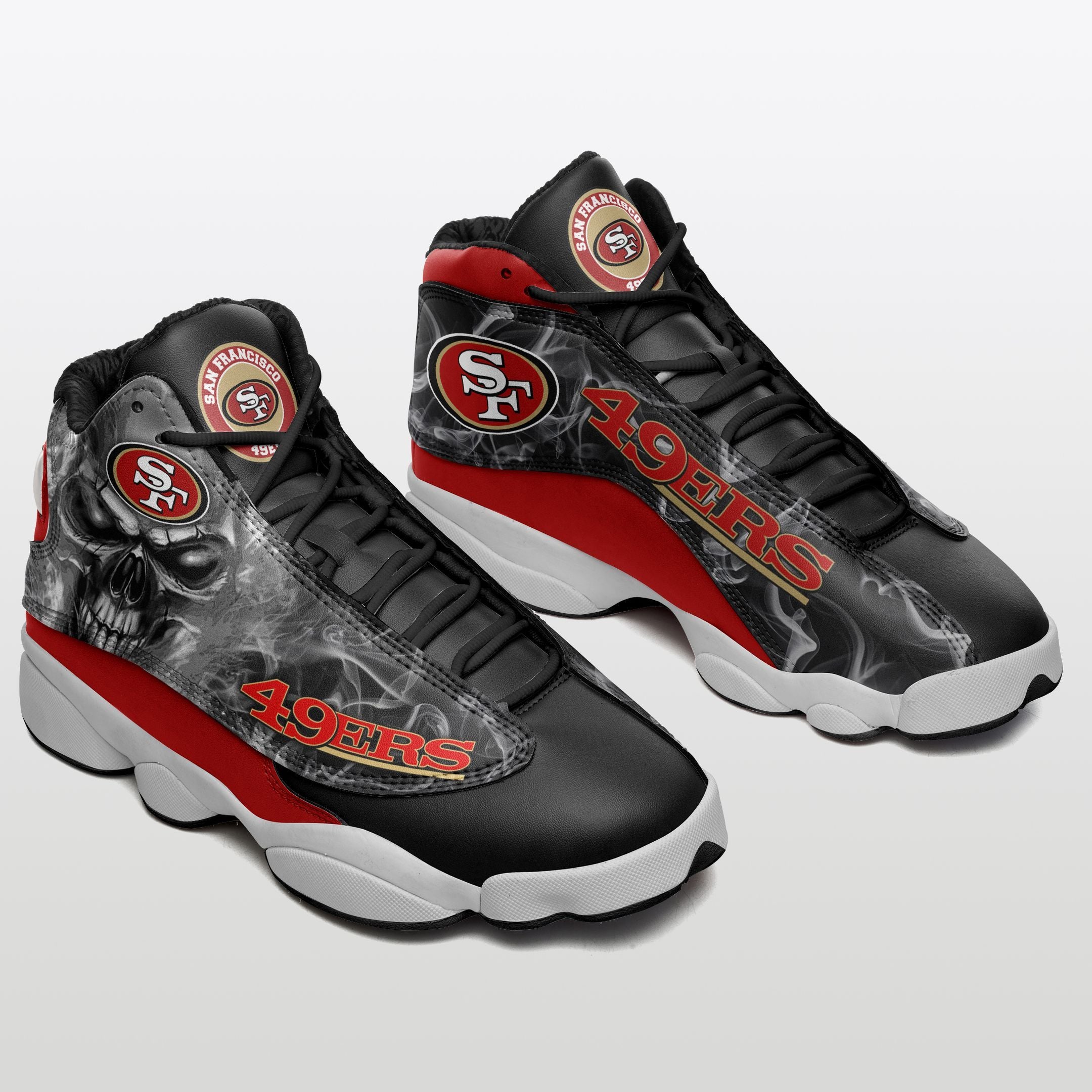 San Francisco 49ers JD13 Sneakers Shoes for Men & Women | Custom Fan Gift