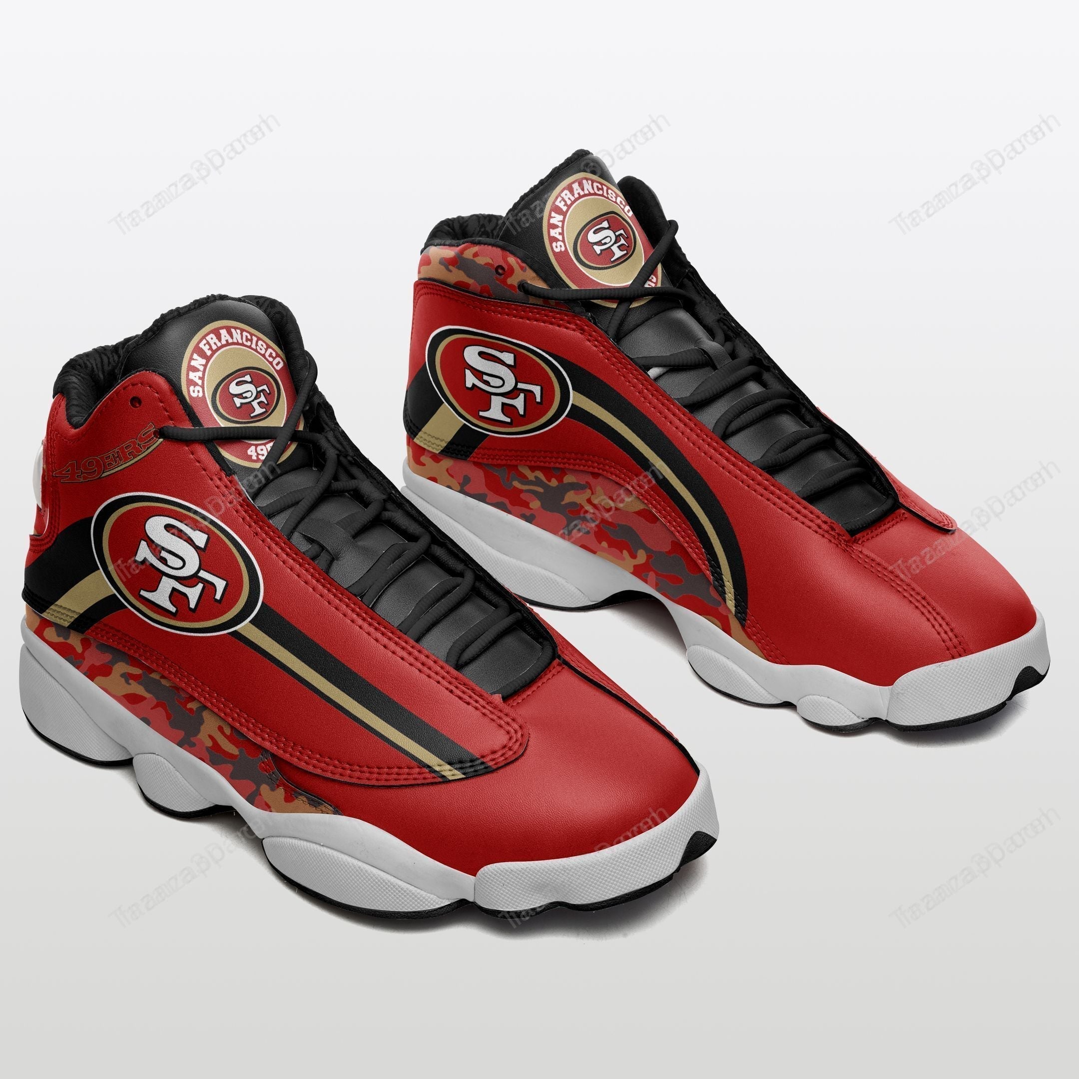 San Francisco 49ers JD13 Sneakers Shoes for Men & Women | Custom Fan Gift