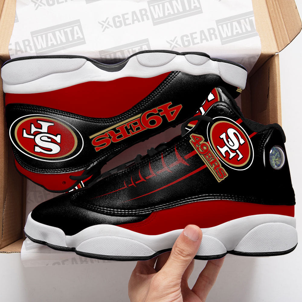 San Francisco 49ers JD13 Sneakers Shoes for Men & Women | Custom Fan Gift - Image 3