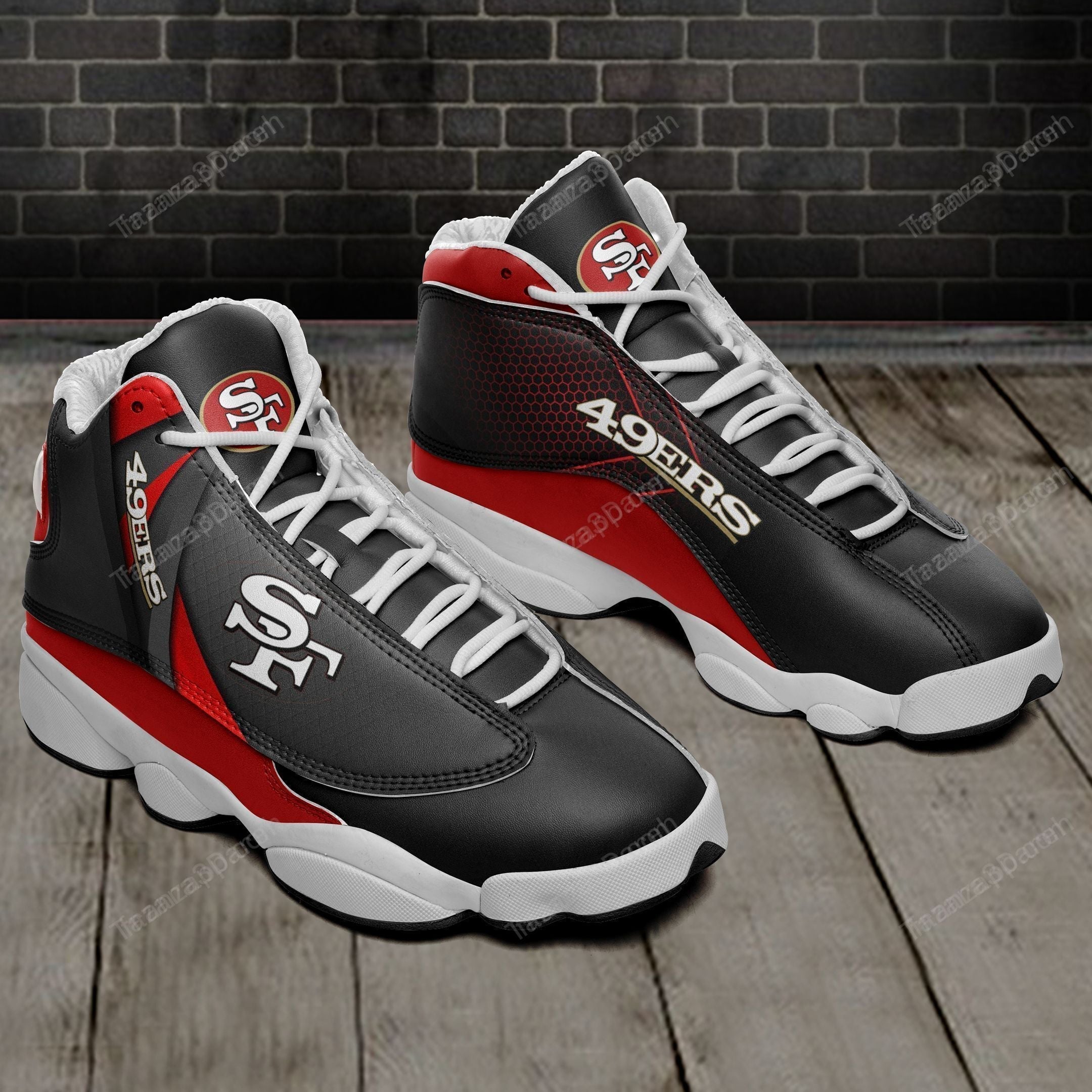 San Francisco 49ers JD13 Sneakers Shoes for Men & Women | Custom Fan Gift