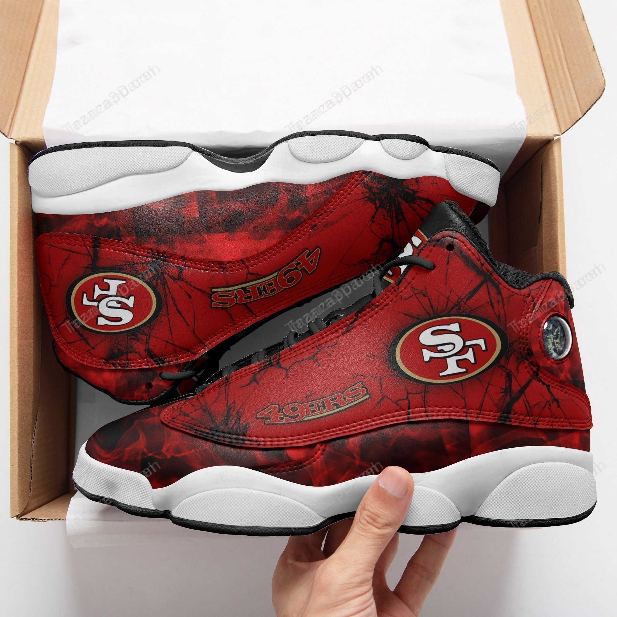 San Francisco 49ers JD13 Sneakers Shoes for Men & Women | Custom Fan Gift