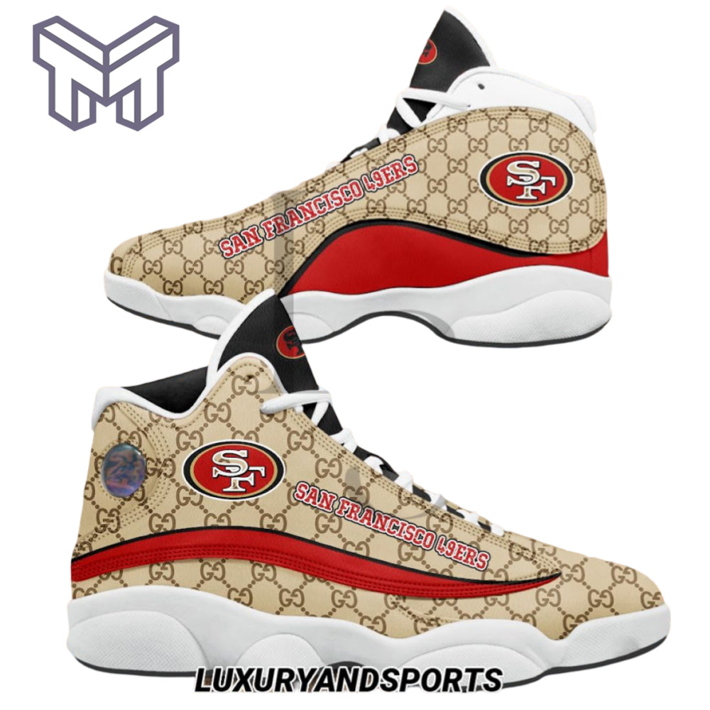 San Francisco 49ers JD13 Sneakers Shoes for Men & Women | Custom Fan Gift