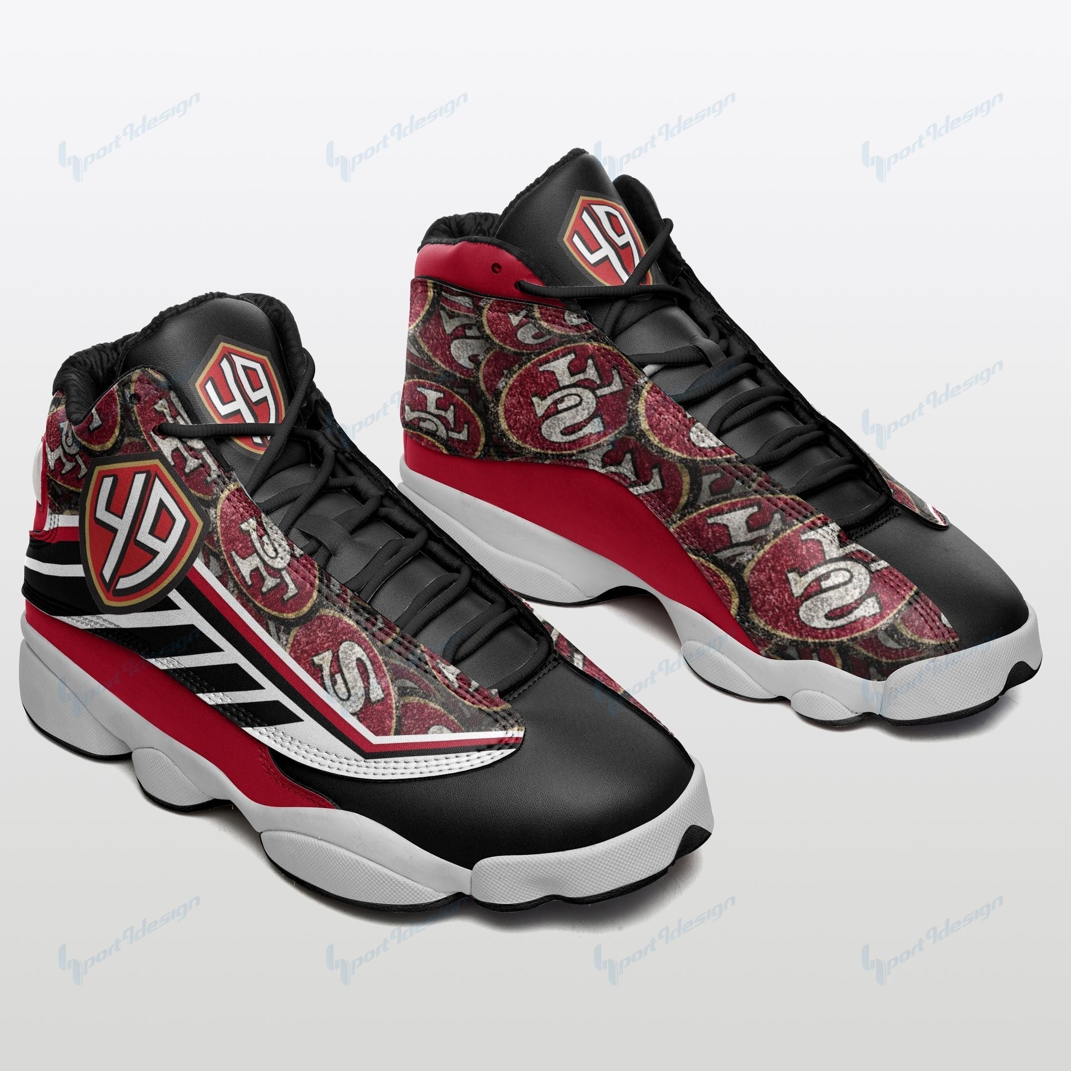 San Francisco 49ers JD13 Sneakers Shoes for Men & Women | Custom Fan Gift