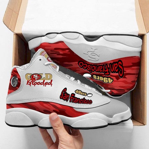 San Francisco 49ers JD13 Sneakers Shoes for Men & Women | Custom Fan Gift