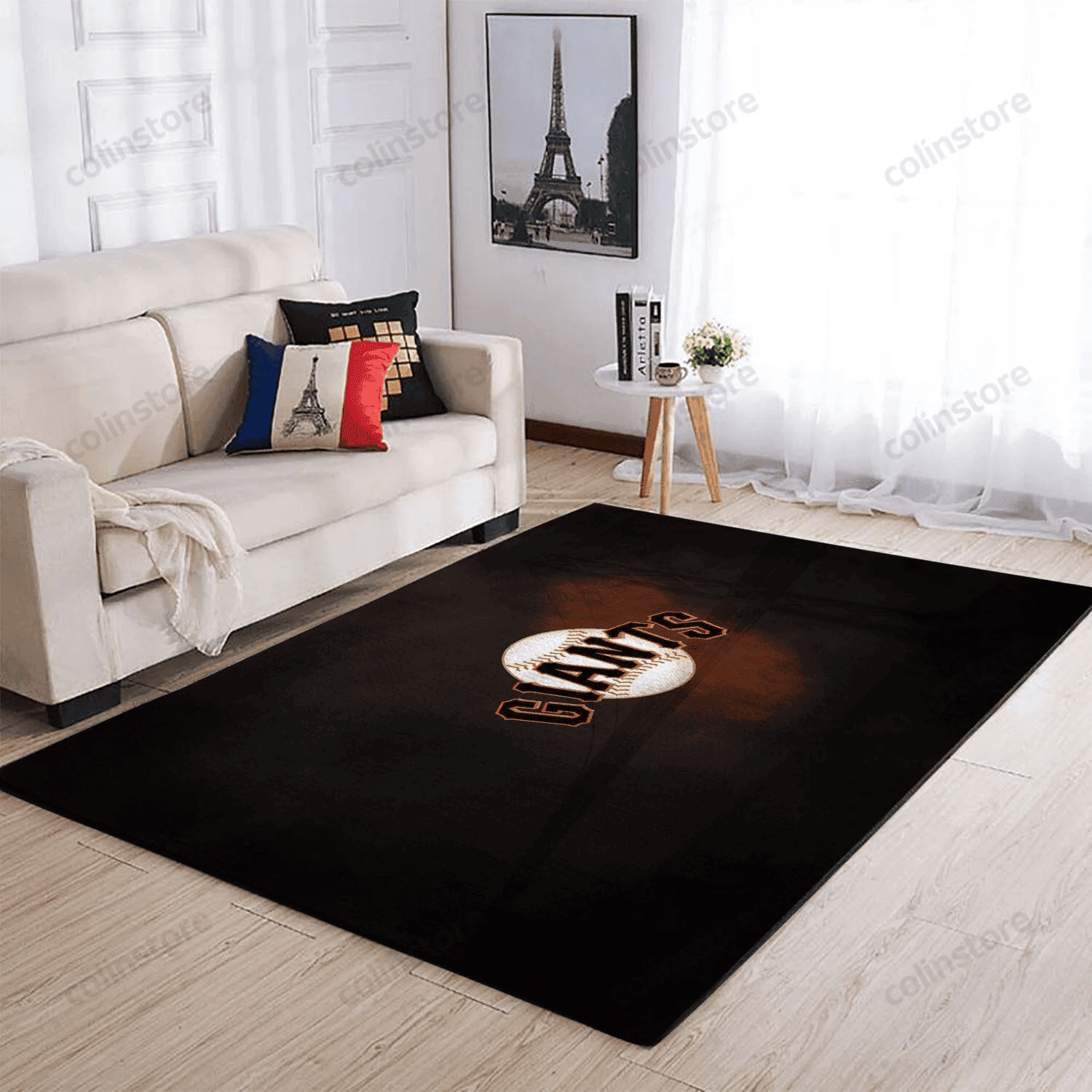 San Francisco Giants 3D Rectangle Area Rug – Full Print Carpet For Living Room & Bedroom Home Decor