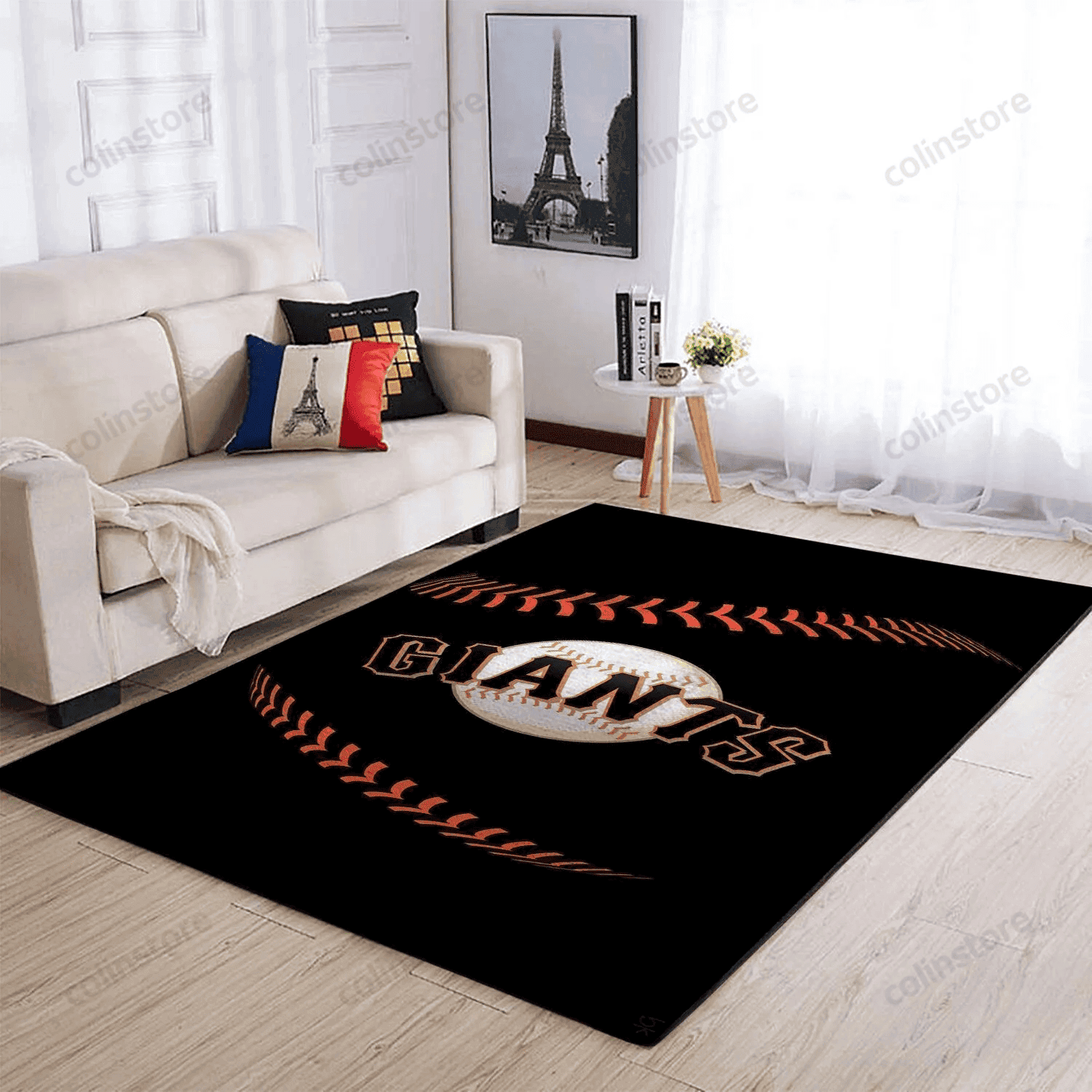 San Francisco Giants 3D Rectangle Area Rug – Full Print Carpet For Living Room & Bedroom Home Decor