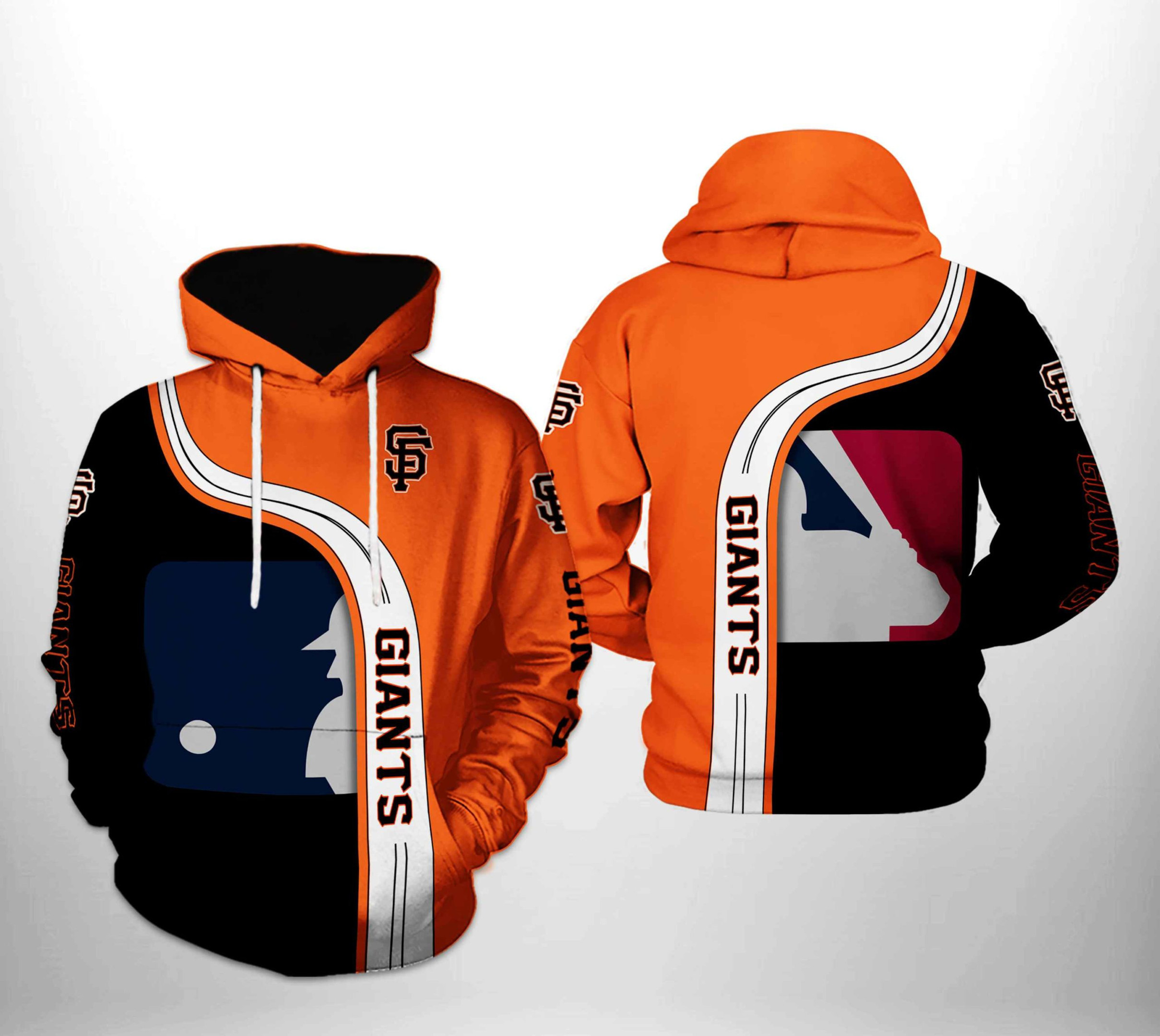San Francisco Giants MLB Team 3D All Over Print Hoodie & Zip Hoodie