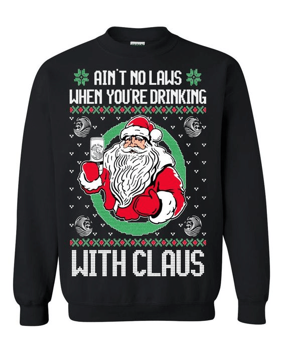 Santa Claus Ugly Christmas Sweater, Perfect Holiday Gift