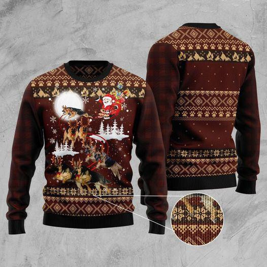 Santa Clause Ugly Christmas Sweater, Perfect Holiday Gift