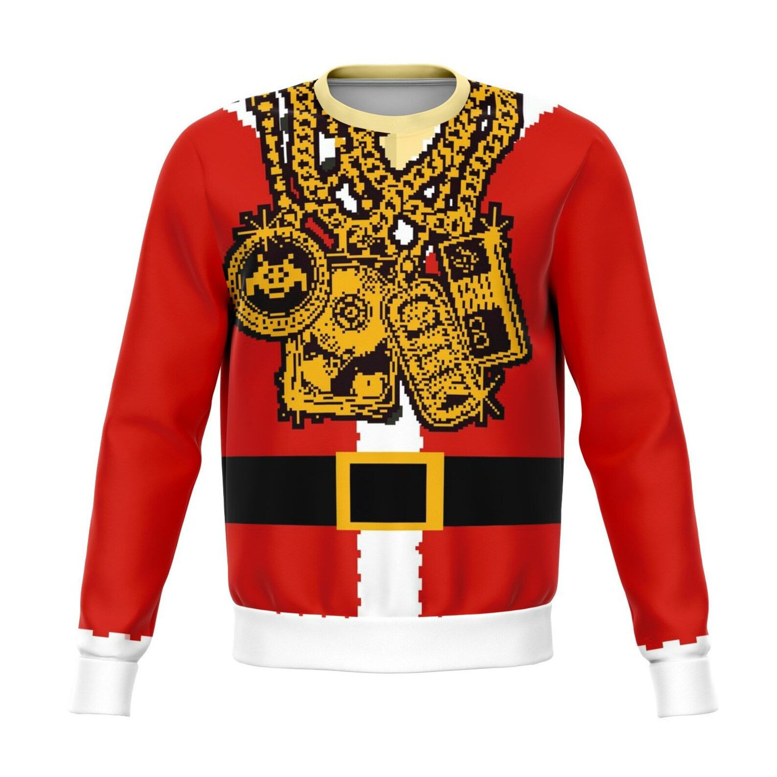 Santa Drip Dank Ugly Christmas Sweater, Perfect Holiday Gift