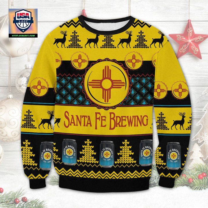 Santa Fe Brewing Ugly Christmas Sweater