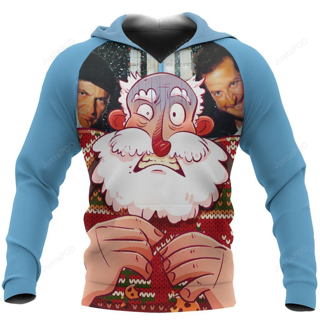 Santa Home Alone Christmas For Unisex Ugly Christmas Sweater, Perfect Holiday Gift