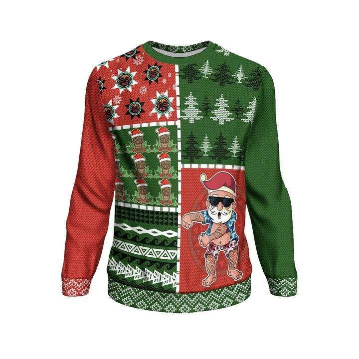 Santa Make Me Happy Ugly Christmas Sweater, Perfect Holiday Gift