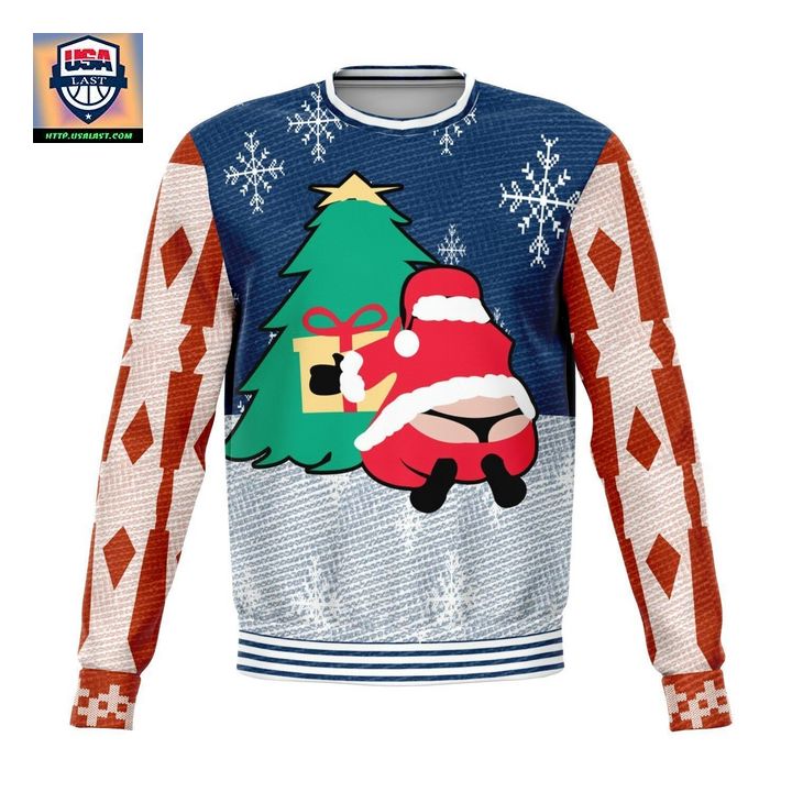 Santa Thong Unisex 3D Ugly Christmas Sweater