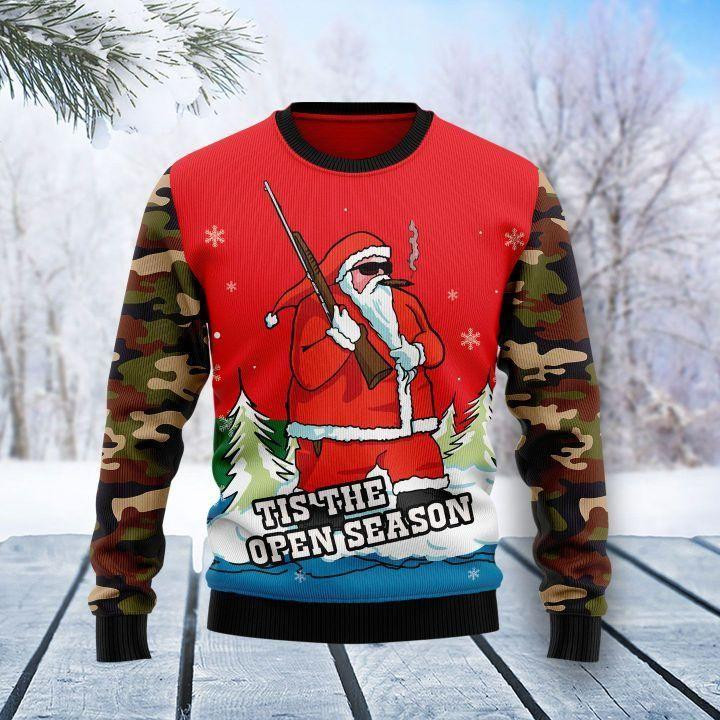 Santa Ugly Christmas Sweater, Perfect Holiday Gift