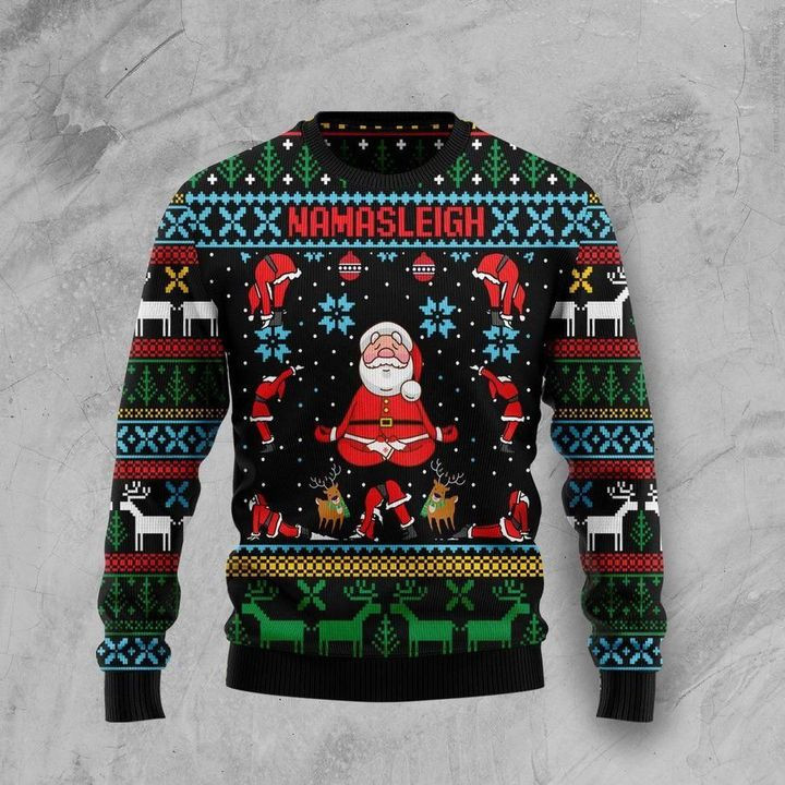 Santa Ugly Christmas Sweater, Perfect Holiday Gift
