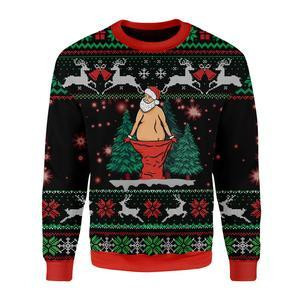 Santa Ugly Christmas Sweater, Perfect Holiday Gift