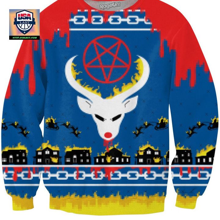 Satans Ugly Christmas Sweater