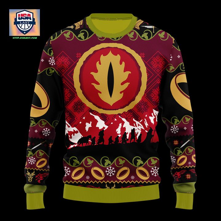 Sauron The Lord Of The Rings Ugly Christmas Sweater Xmas Gift
