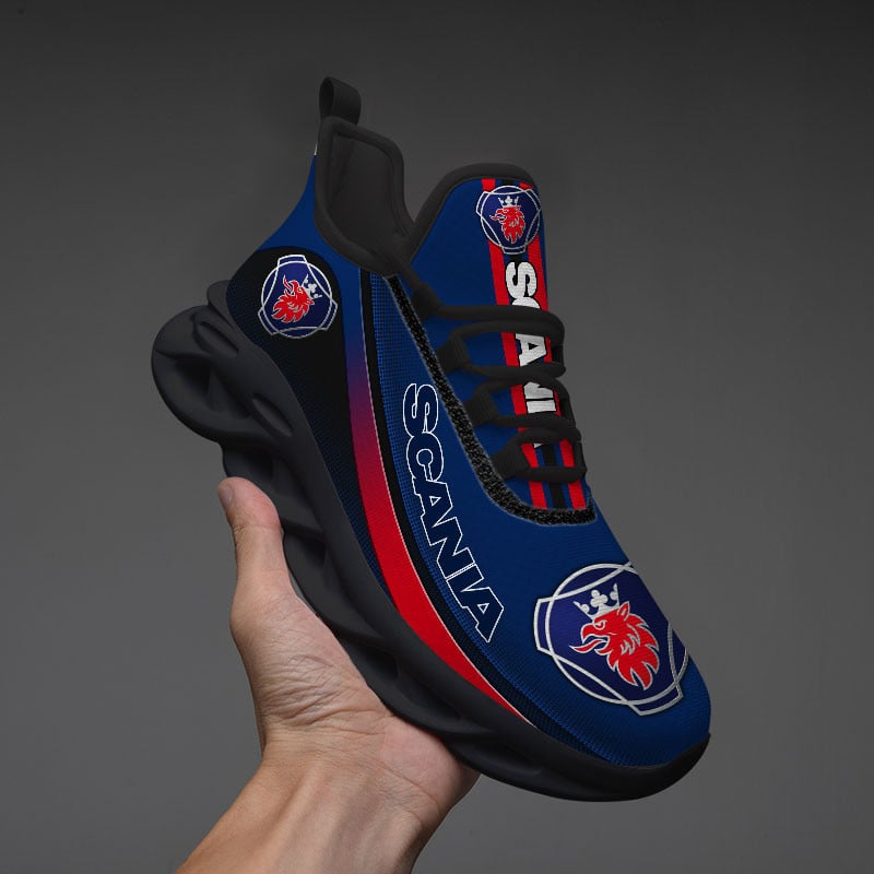 Scania AB Max Soul Shoes Sneakers for Men And Women – Car Shoes, Racing Sneakers - Image 4