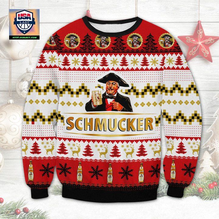 Schmucker Beer Ugly Christmas Sweater