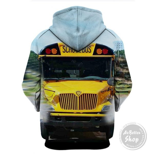 School Bus Driver 3D All Over Print Hoodie & Zip Hoodie