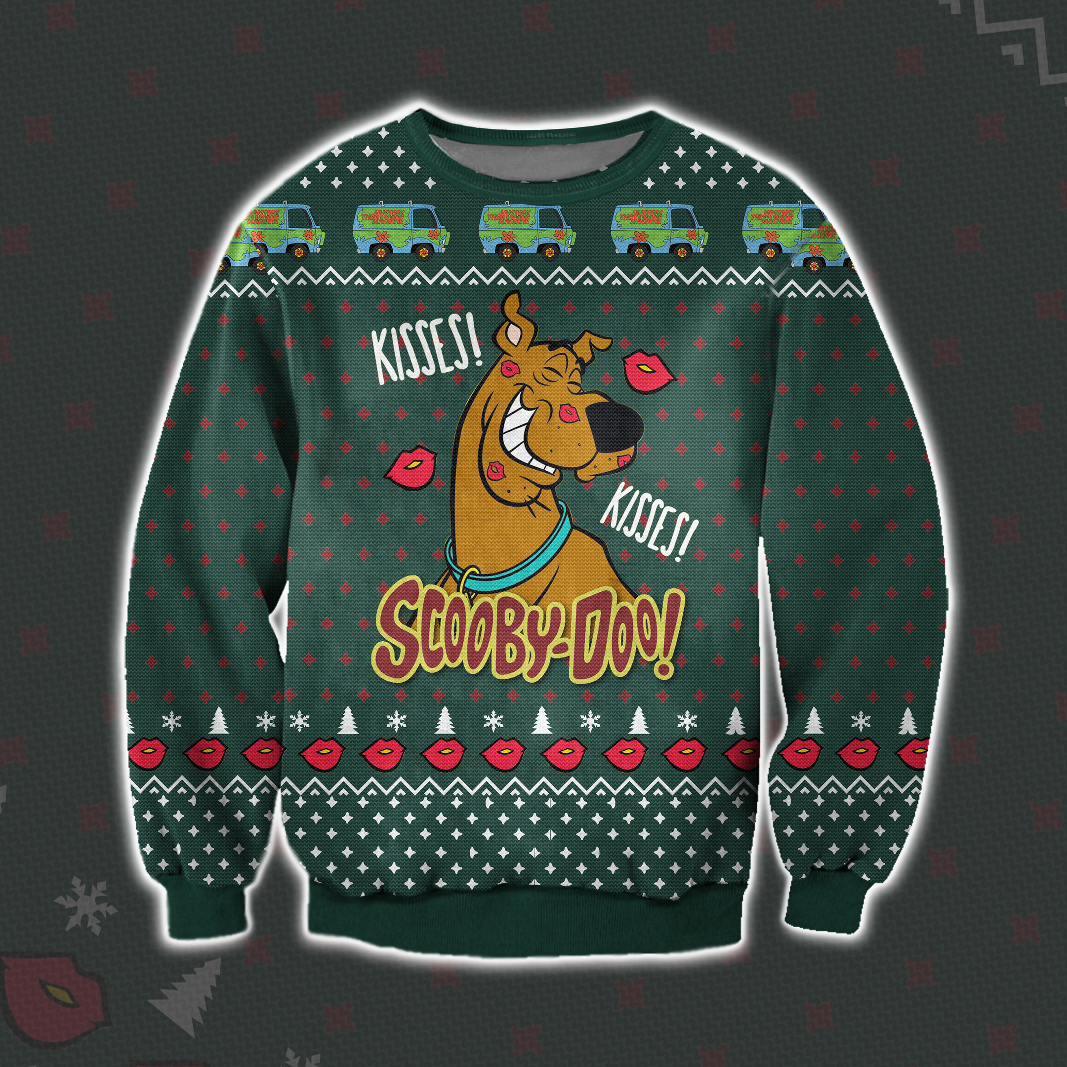 Scooby-Doo And Kisses Ugly Christmas Sweater